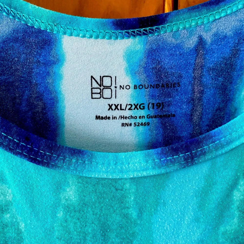 Tie Dyed Tank Top - Picture 2 of 3